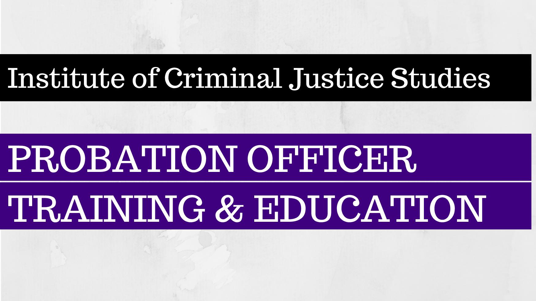 Probation Orientation Meetings And The Criminal Justice
