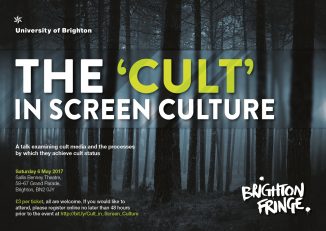 cult in screen culture poster