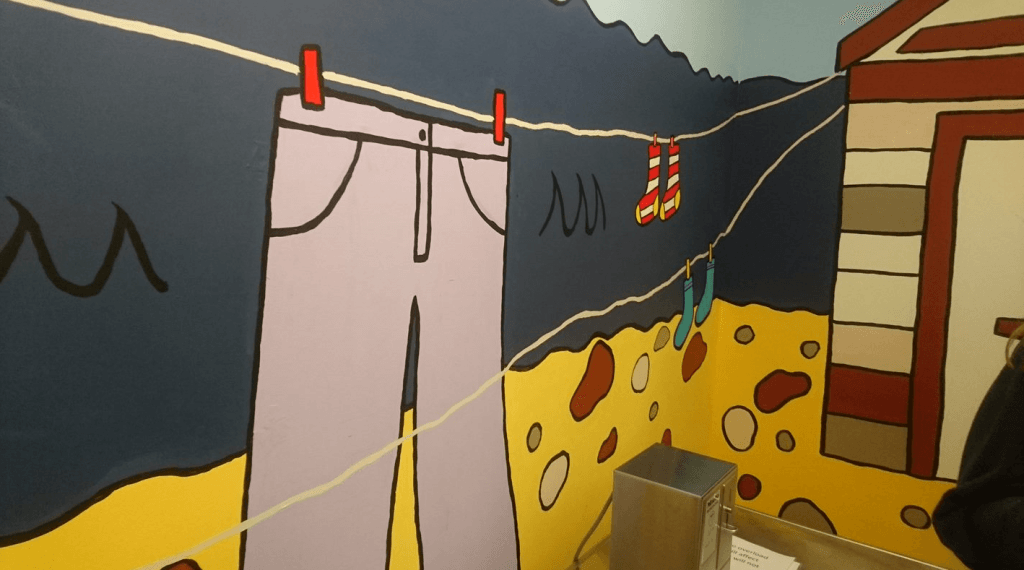 mural at children's hospital