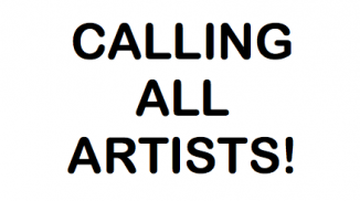 CALLING ALL ARTISTS TEXT