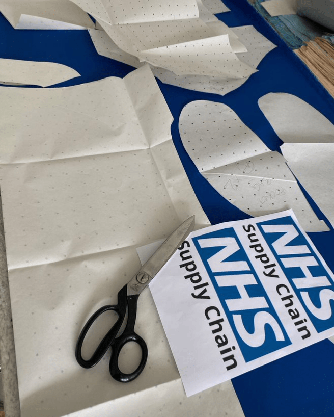 NHS scrubs
