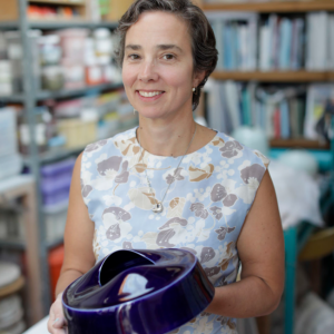 Watch technician Tanya Gomez throw, join and glaze one of her signature ceramics