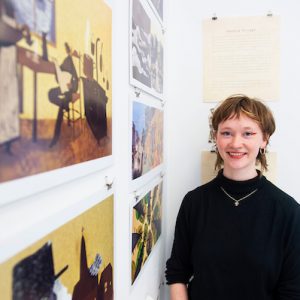 Illustration student Imogen Donegan named as one to watch by the AOI