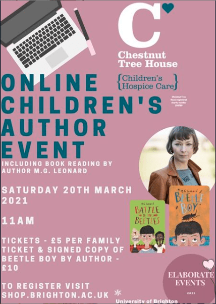 Chestnut tree house event poster