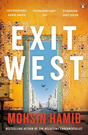 Cover of Moshin Hamid's book Exit West