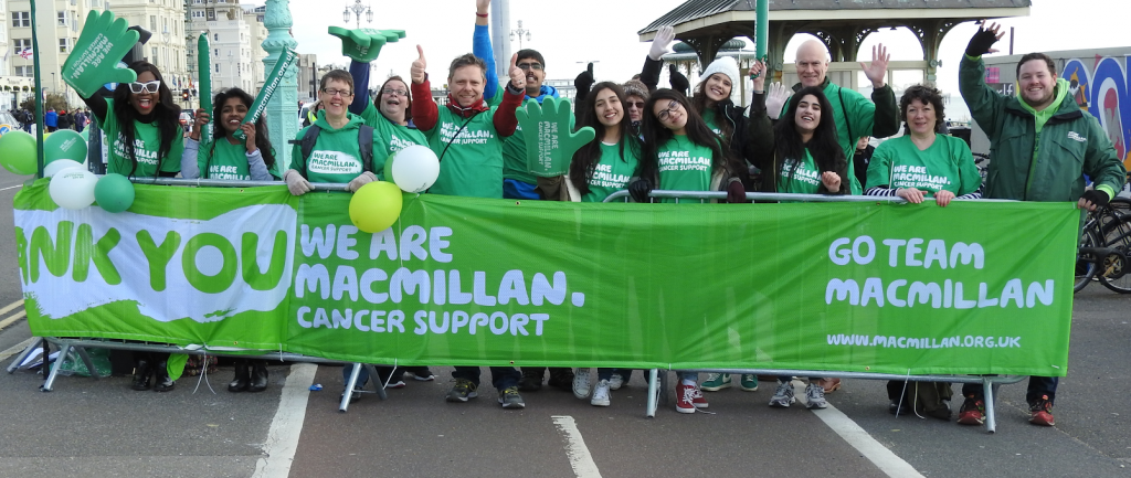 photo of Macmillan Cancer cheerpoint team