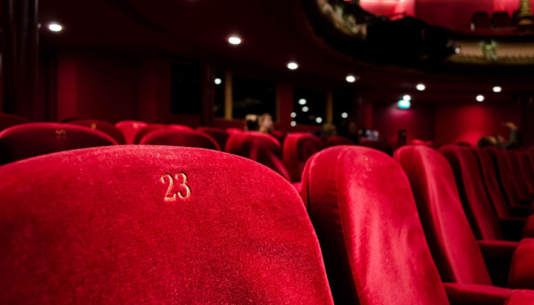 Image of empty seats in a theatre auditorium