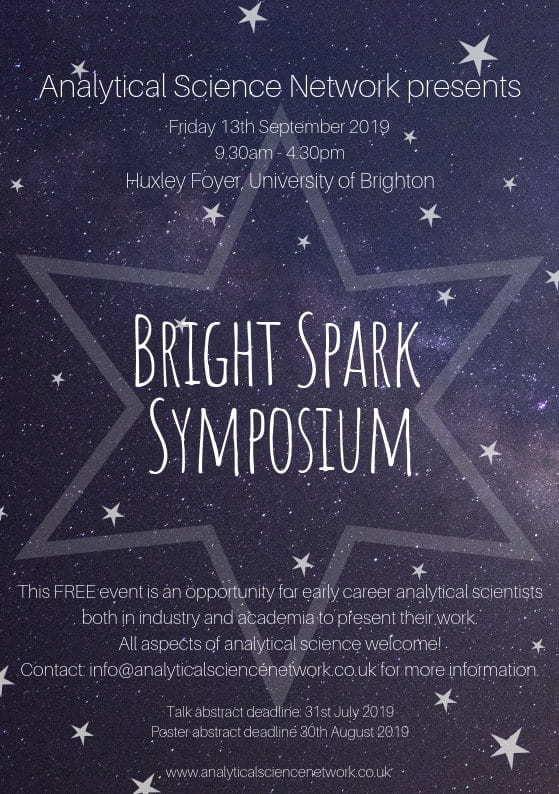 Bright Spark symposium flyer