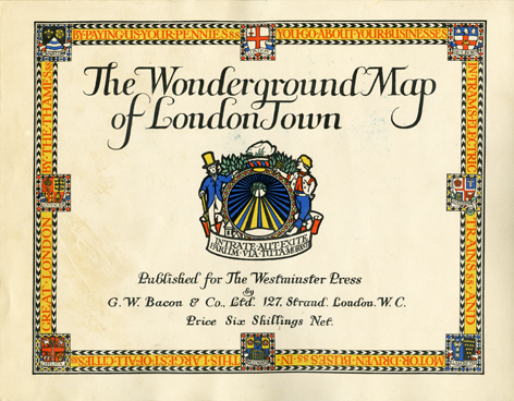 Wonderground, Max Gill, University of Brighton Design Archives, Sirpa Kutilainen