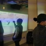 Assessing the impact of visualization media on engagement in an active learning environment