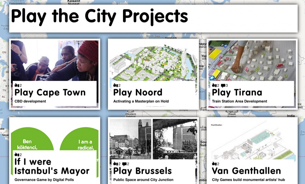 Projects of Play the City.nl |http://www.playthecity.nl/17141/en/play-the-city-projects