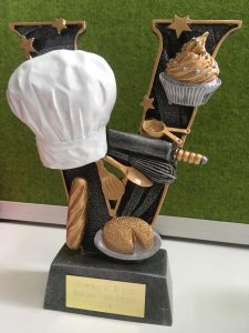 The Bake your Thesis trophy