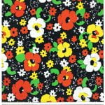 Floral 'poppy' design in various colours from Walter Fielden Royle collection