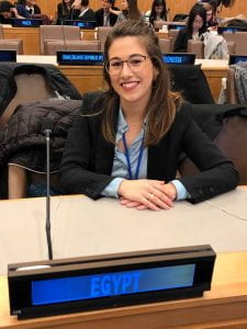 Michela at the UN