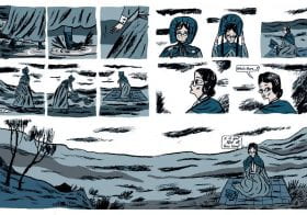 BA Hons Illustration Alumni Isabel Greenberg’s Graphic Novel “Glass Town” is featured in the Guardian 2nd Feb