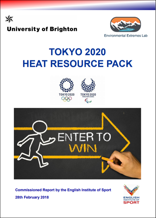 Poster with wording Tokyo 2021 Heat Resource Pack. Enter to win
