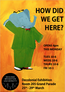 Barbar the Elephant Exhibition Poster