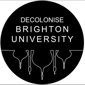 logo for Decolonise Brighton University