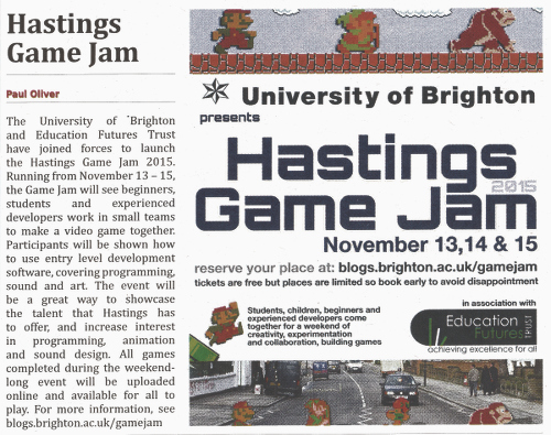 Hastings Independent article, issue 43