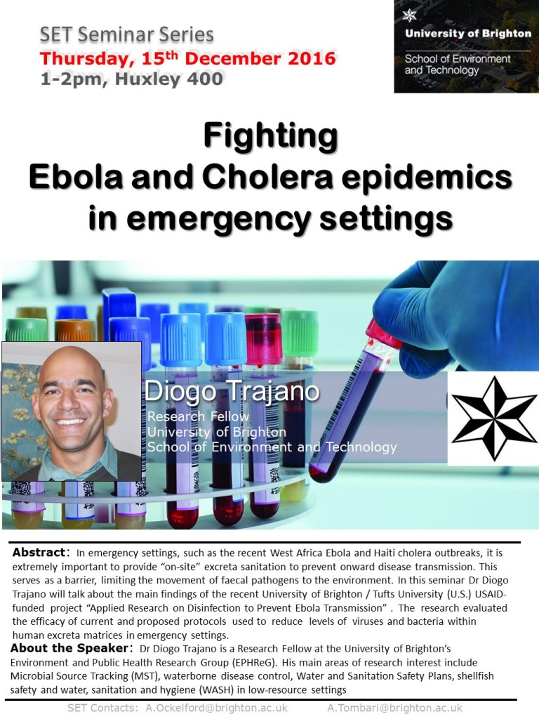 Fighting Ebola and Cholera Epidemics in emergency settings