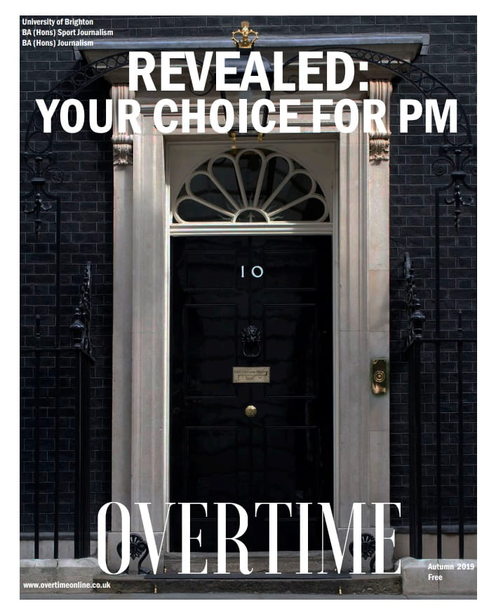 cover of Overtime magazine