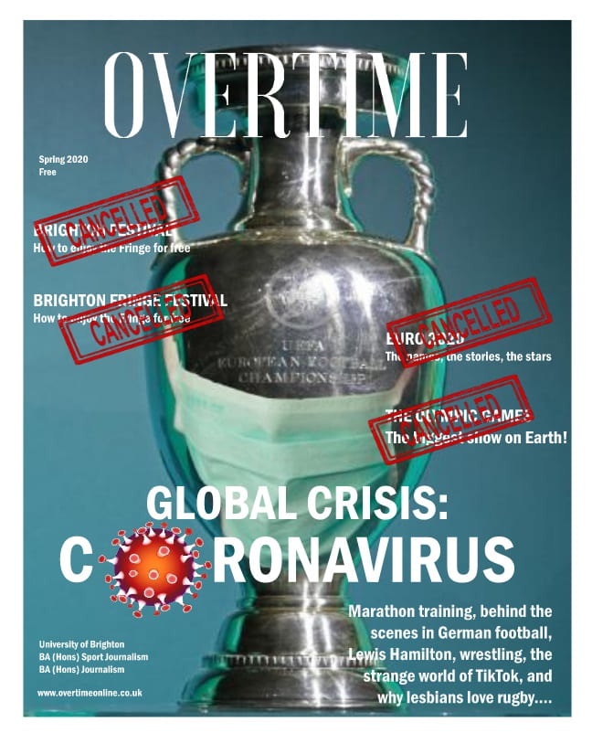 The cover of the Overtime spring edition