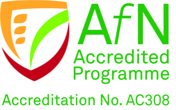 AfN accredited programme logo