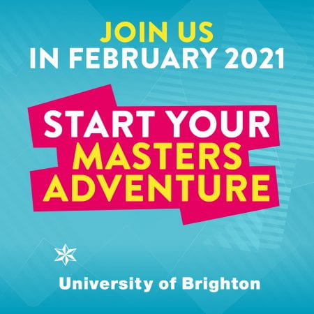 graphics saying start your masters adventure