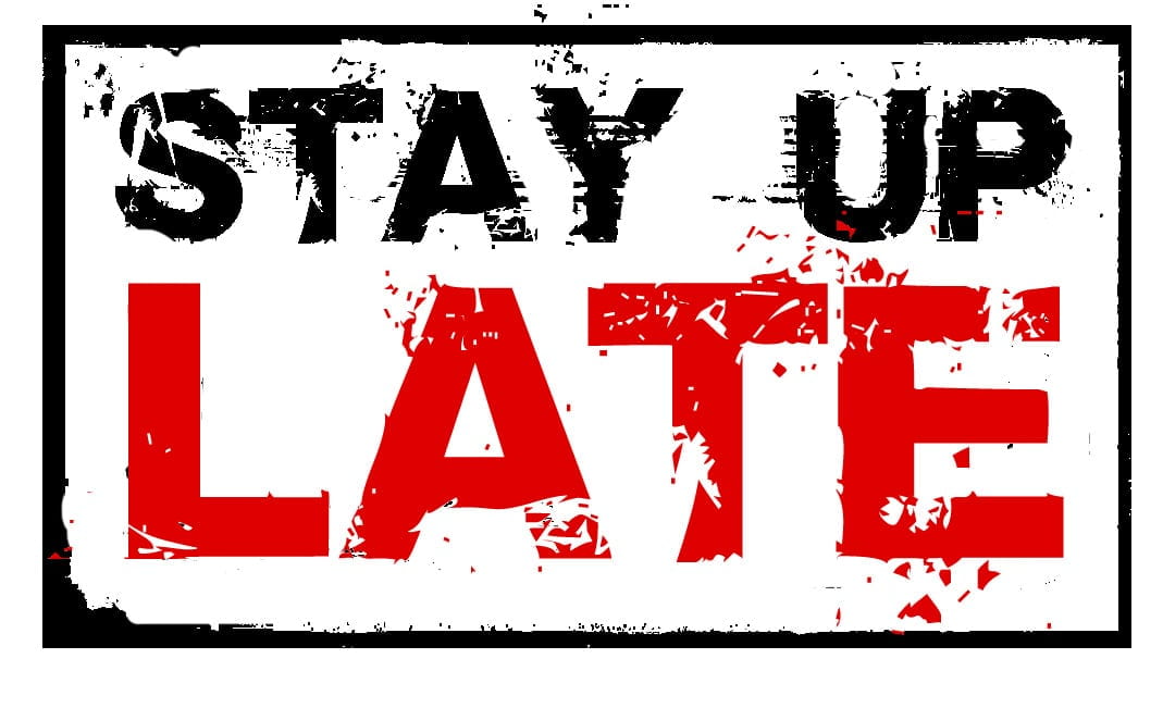 stay up late logo