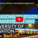 Watch our short film and find out why you should choose one of the University of Brighton’s Humanities degrees