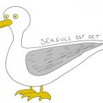 Seagull #Inktober Day 1