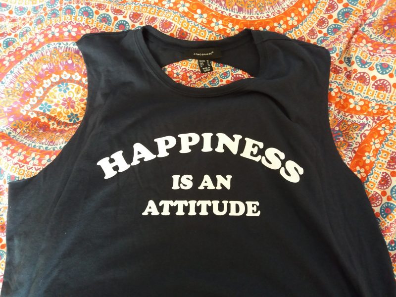 Atmosphere Happiness is an attitude vest