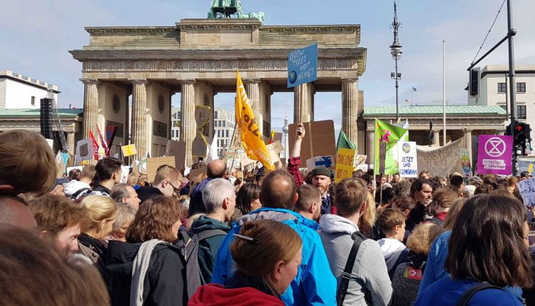 Fridays for Future Global Climate Strike in Berlin (source: Bohn&Viljoen 2019)