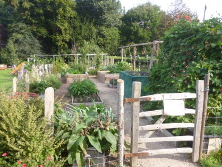 Preston Park Demo Garden, one of the visited projects and Brighton & Hove Food Partnership’s first spatial intervention in Brighton. (source: Brighton & Hove Food Partnership www 2019)