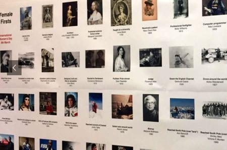 Female Firsts, one of three exhibitions accompanying the symposium (source: aia brighton www 2019)