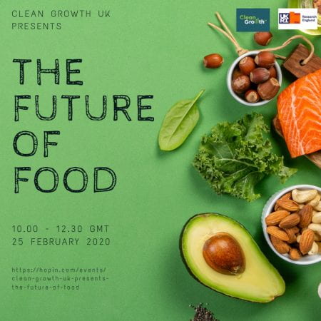 The event will be held online on Thursday 25th February. (source: Clean Growth UK 2021)