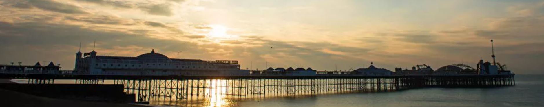 Brighton pier at sunrise