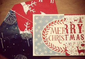 Recycled Christmas cards