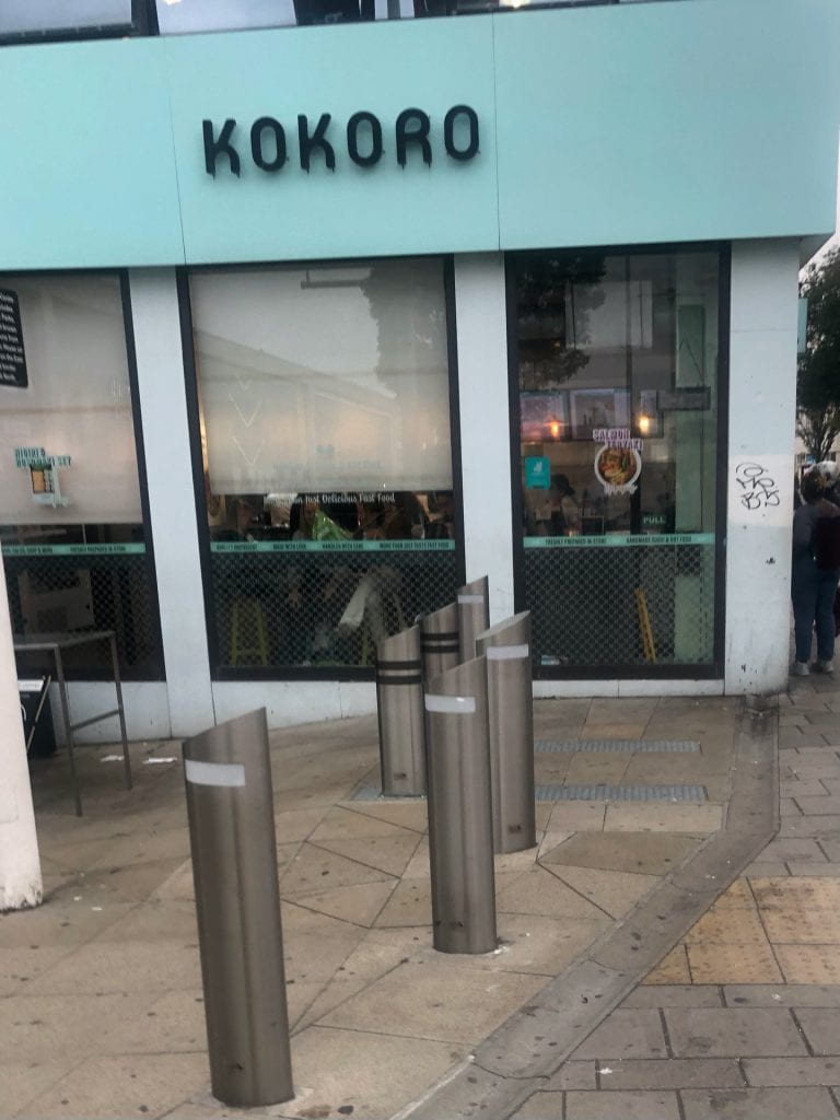 Kokoro shopfront