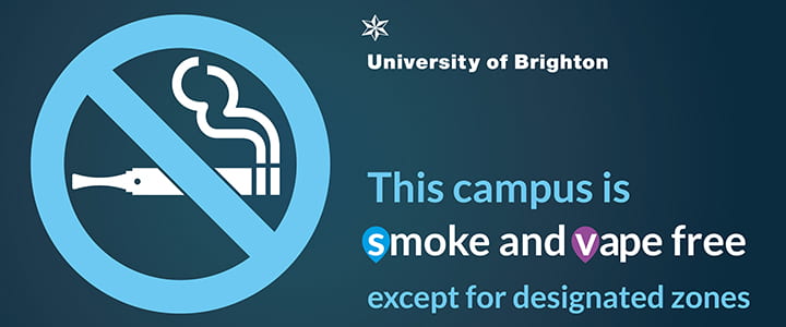 This campus is smoke and vape free