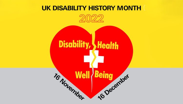 Disability History Month 2022 logo