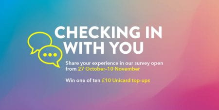 Checking In With You Autumn 2023 survey