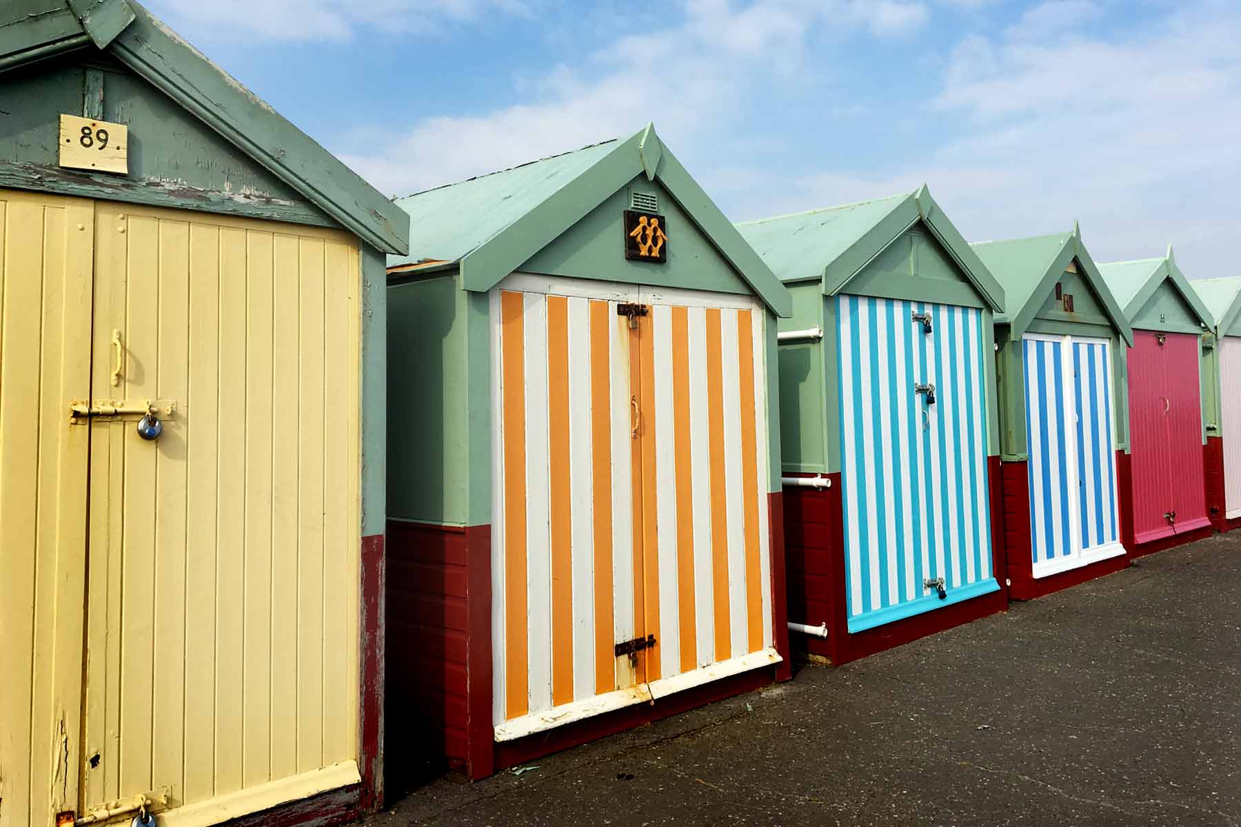 Hove Seafront bathing huts