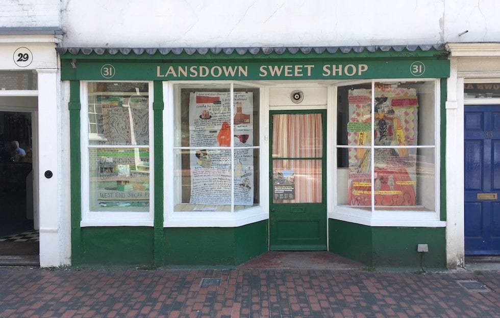 SWEETSHOP FRONT Sophie Hexhiemer collages
