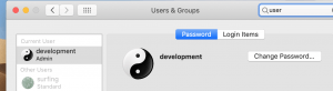 MacOS Users & Groups