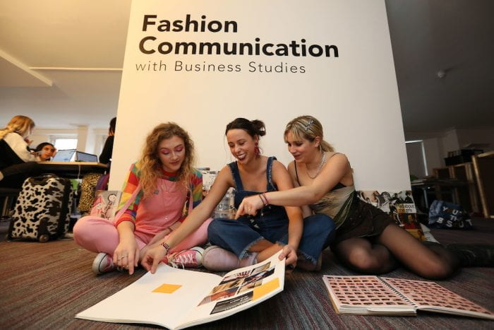 Fashion Communications students