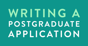 Writing a postgraduate application